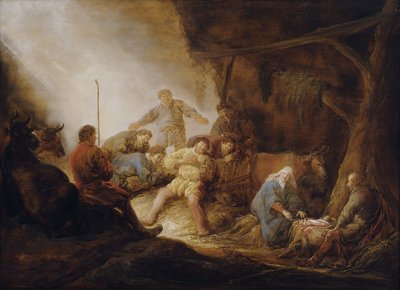 The Adoration of the Shepherds by Benjamin Gerritsz. Cuyp